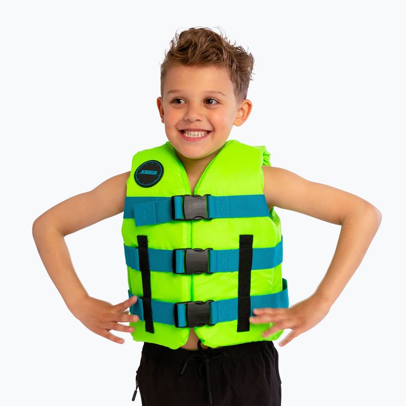Vesta de salvare din nailon JOBE pentru copii, verde 244823007