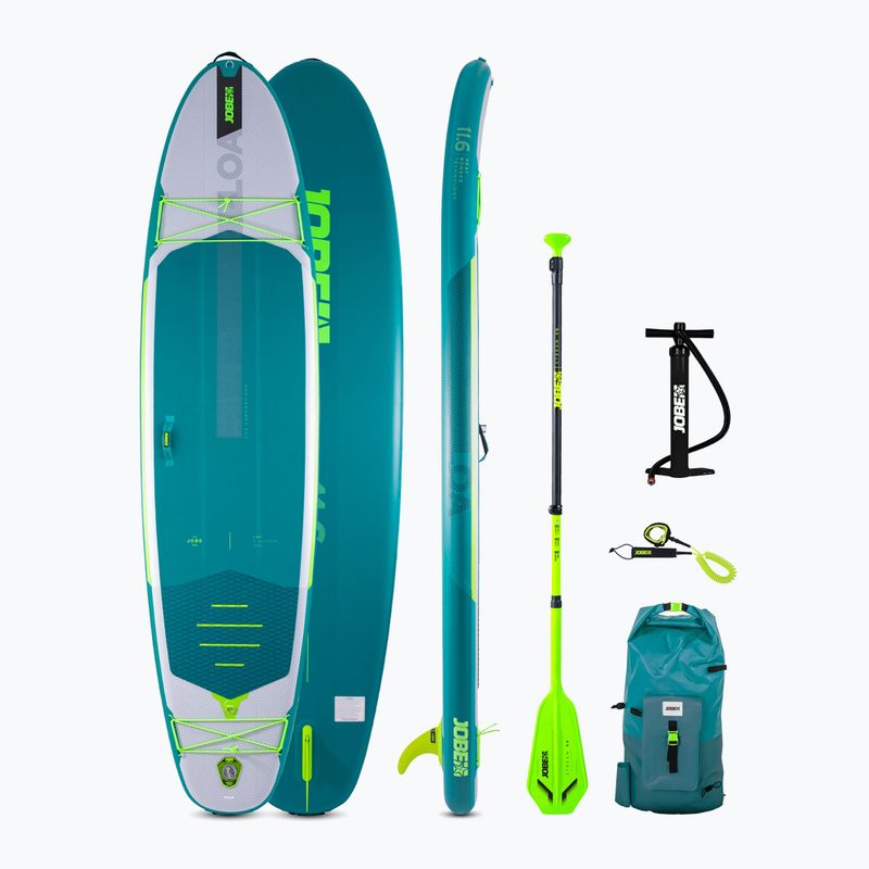 JOBE SUP board Loa 11'6" Pachet verde 486423014