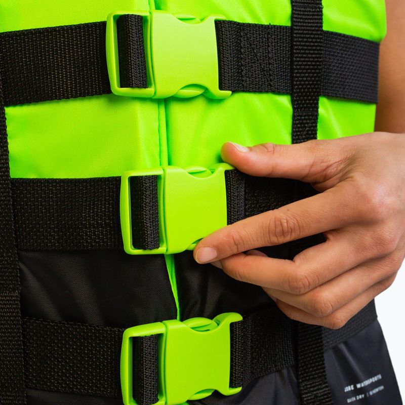 Vestă de siguranță JOBE 4 Buckle lime 5