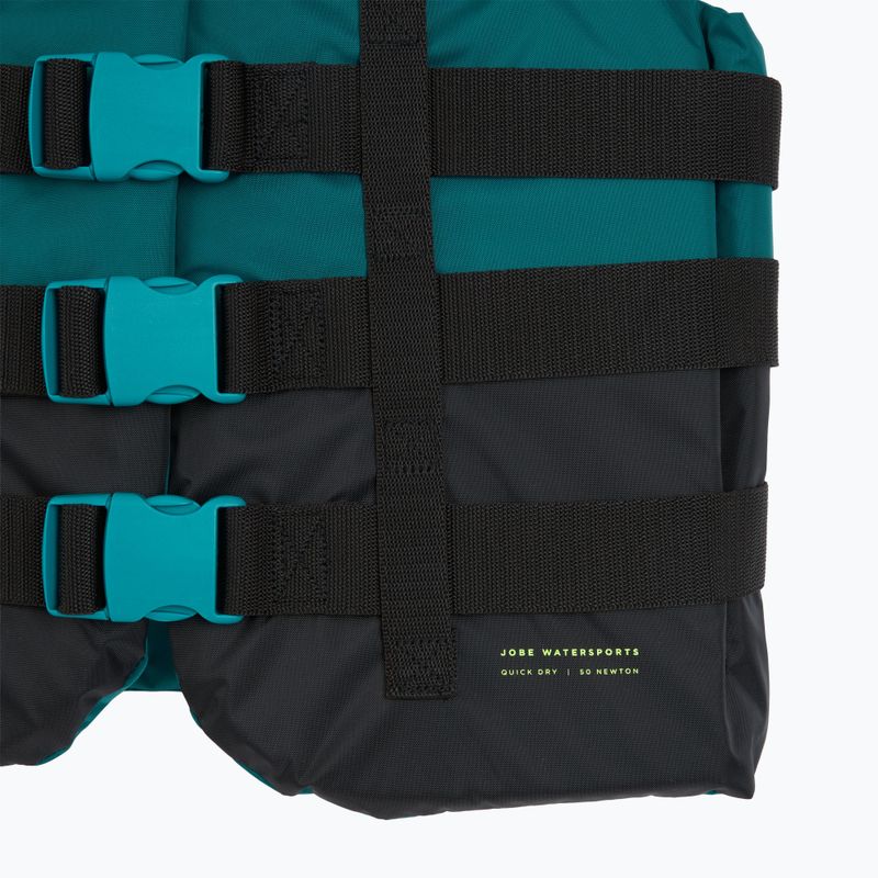 Vestă de siguranță JOBE 4 Buckle teal 3