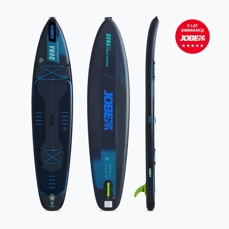 Placă SUP JOBE Aero Duna SUP Board Package 11'6" blue 2