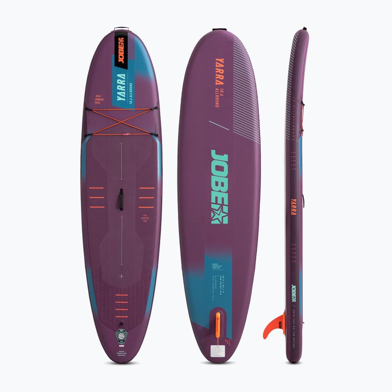 Placă SUP JOBE Aero Yarra SUP Board Package 10'6" sunset purple 2