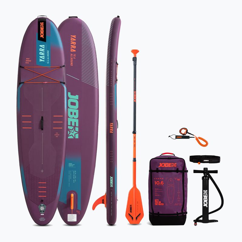 Placă SUP JOBE Aero Yarra SUP Board Package 10'6" sunset purple 3