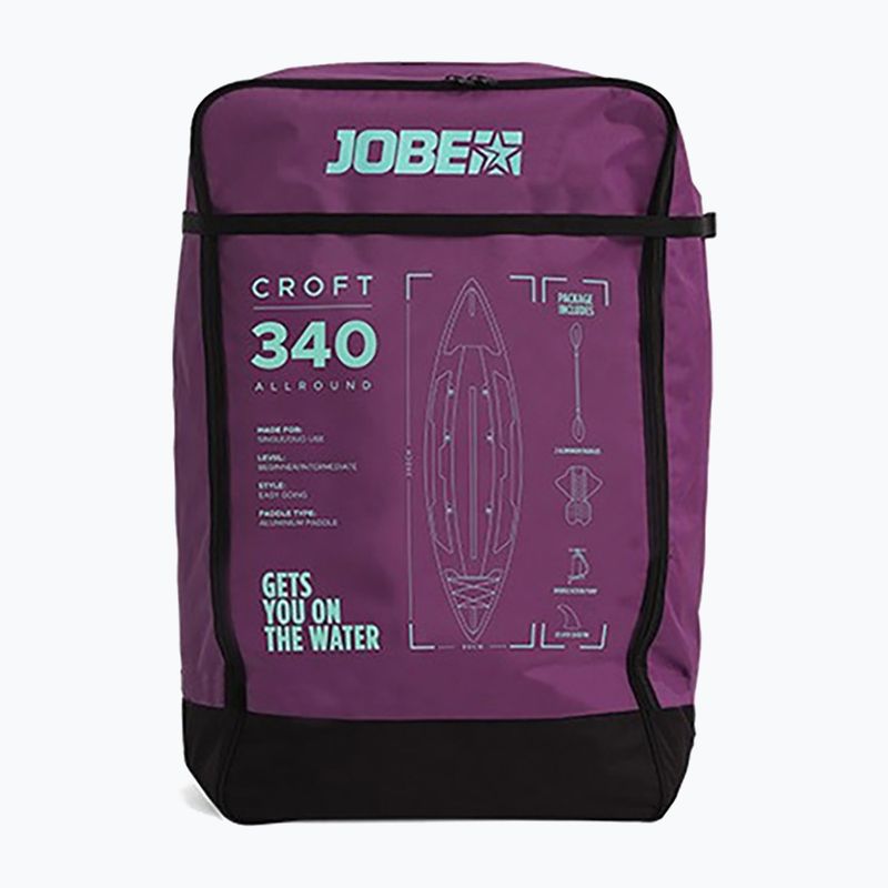 Caiac gonflabil 2-persoane JOBE Croft Inflatable Kayak Package 340 cm sunset purple 11