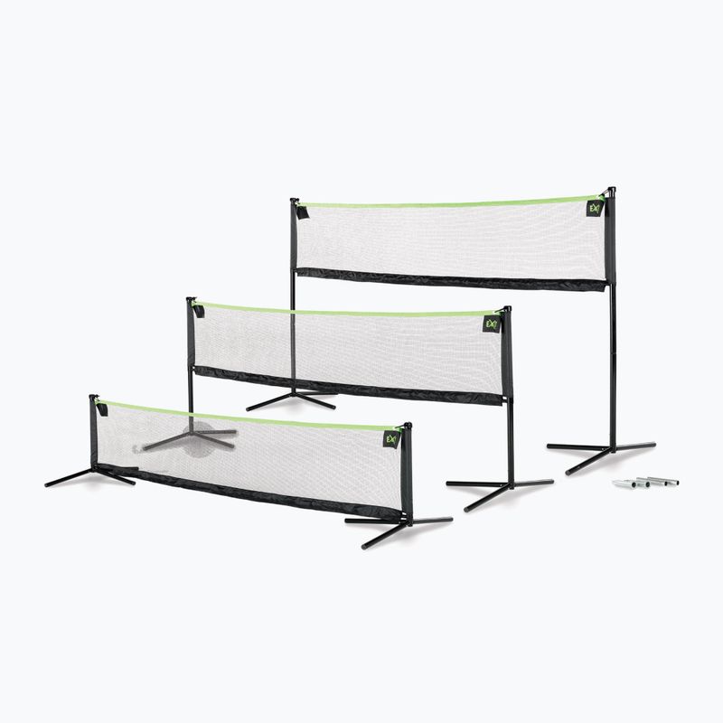 Set de teren de volei/badminton/volleyball Exit Multisport 3000 negru 3265