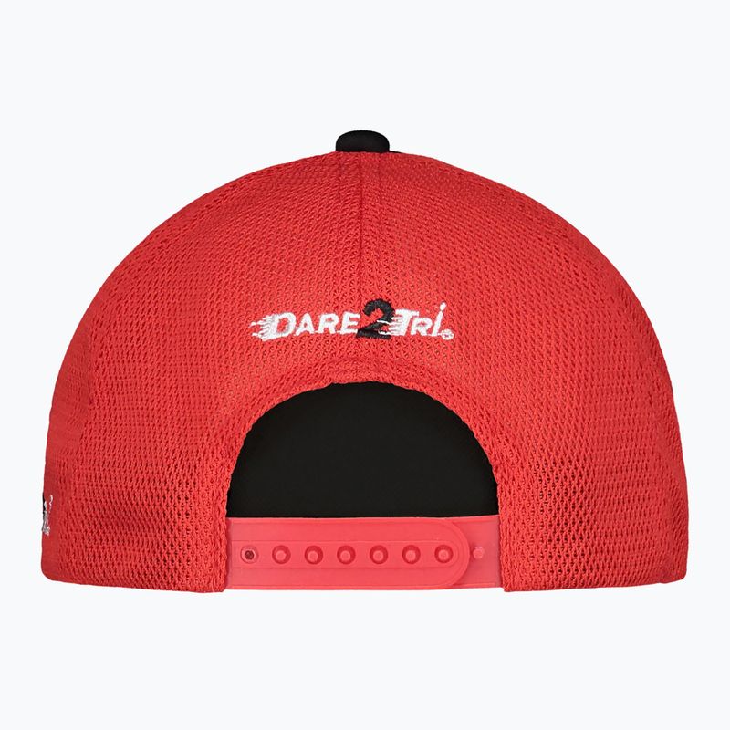 Șapcă  Dare2Tri Truckers negru/roșu 2