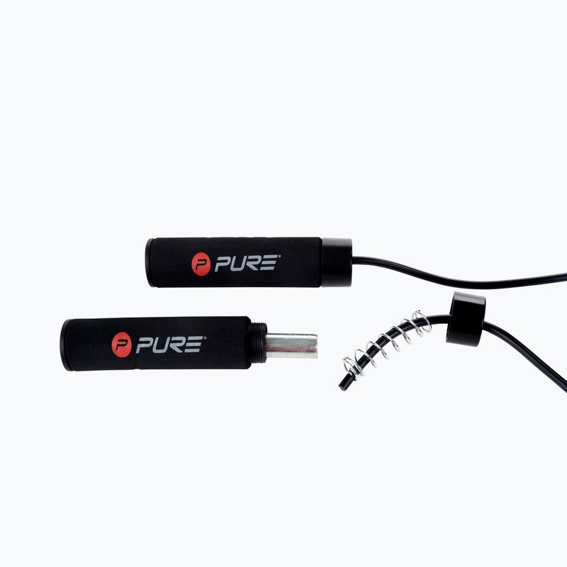 Pure2Improve Weighted Jumprope negru 2168 3