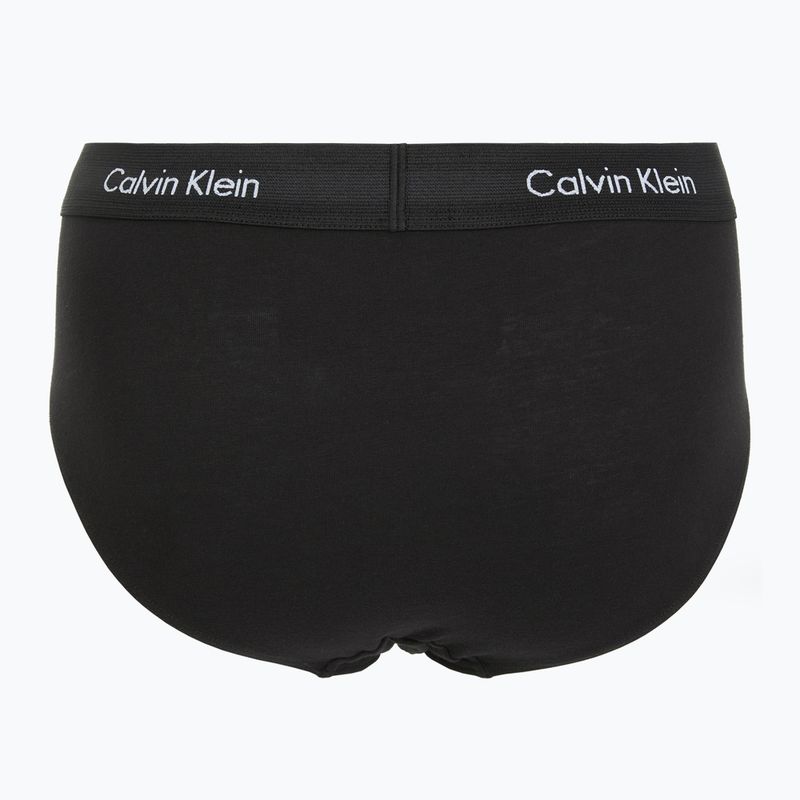 Slipuri pentru bărbați Calvin Klein 0000U2661G Hip Brief 3 perechi black body 3