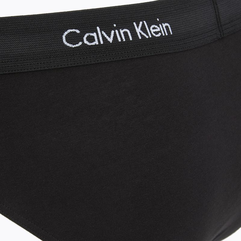 Slipuri pentru bărbați Calvin Klein 0000U2661G Hip Brief 3 perechi black body 4