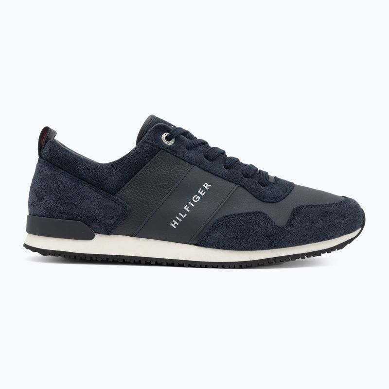 Încălțăminte pentru bărbați Tommy Hilfiger Iconic Leather Suede Mix Runner midnight 2