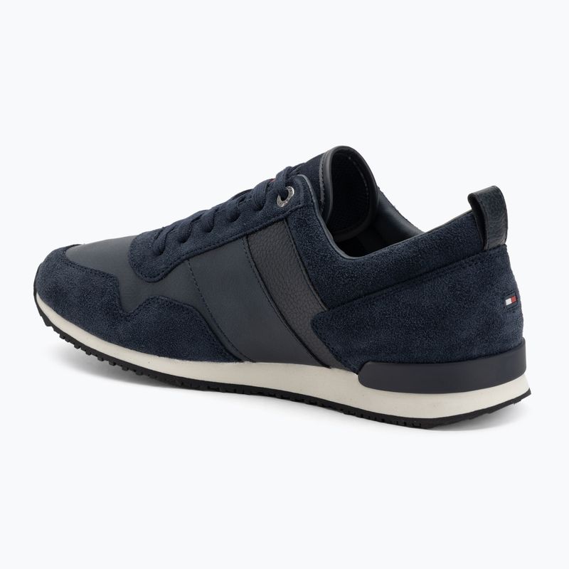 Încălțăminte pentru bărbați Tommy Hilfiger Iconic Leather Suede Mix Runner midnight 3