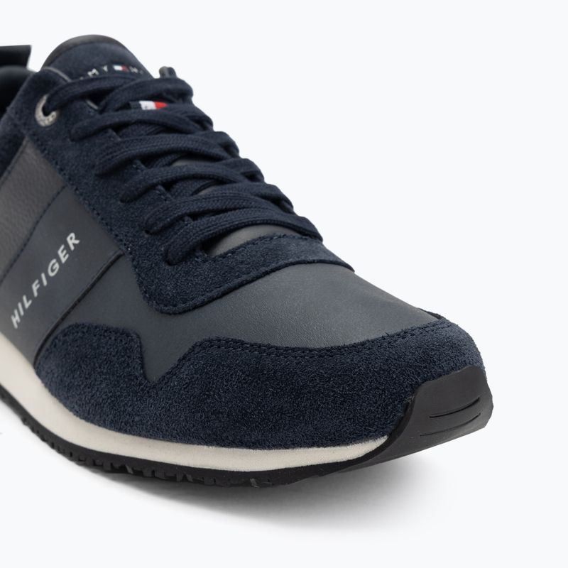 Încălțăminte pentru bărbați Tommy Hilfiger Iconic Leather Suede Mix Runner midnight 7