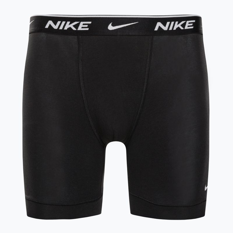 Chiloți de boxeri Nike Everyday Cotton Stretch Boxer Brief 3Pk MP1 negru pentru bărbați 2