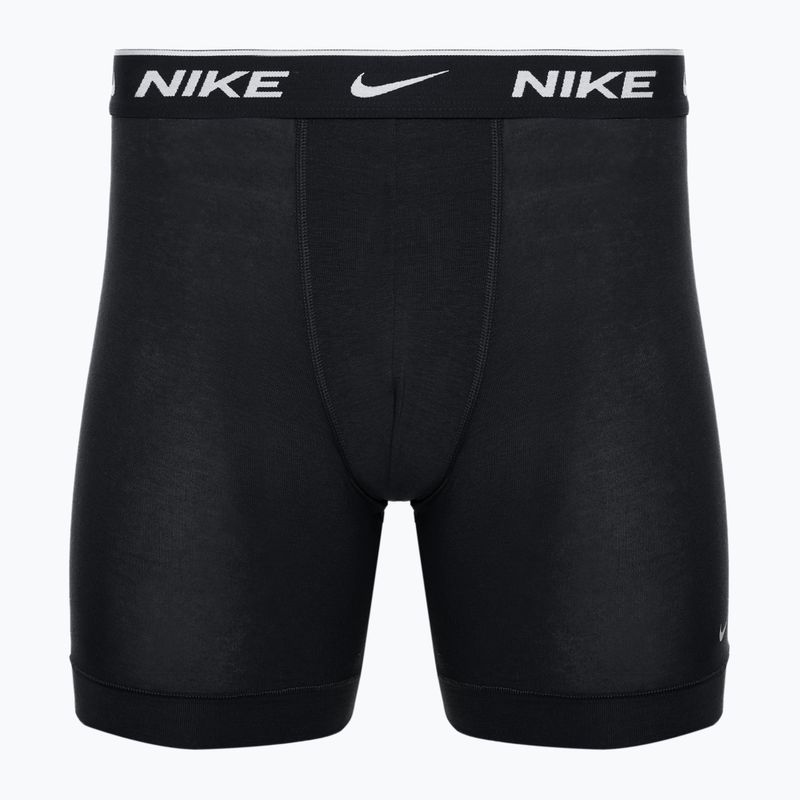 Boxeri pentru bărbați Nike Everyday Cotton Stretch 3 pary obsidian/game royal/black 4