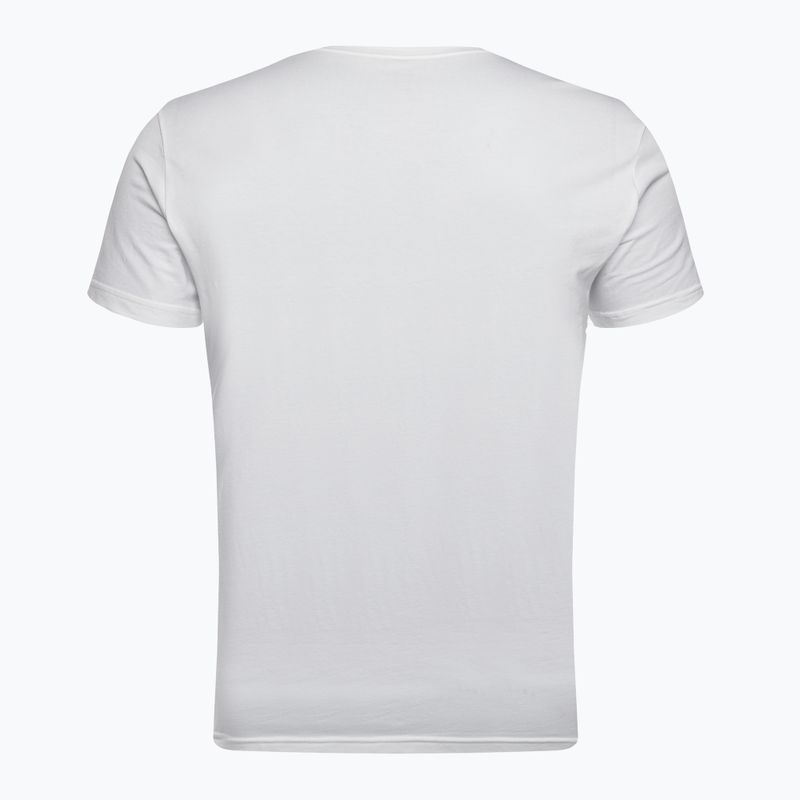 Tricou de antrenament pentru bărbați Nike Everyday Cotton Stretch Crew Neck SS 2Pk 100 alb 2
