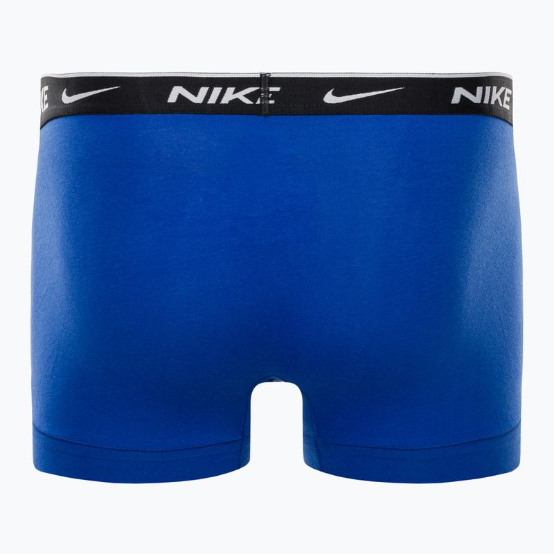 Boxeri pentru bărbați Nike Everyday Cotton Stretch Trunk 2Pk IEV obsidian/game royal 3