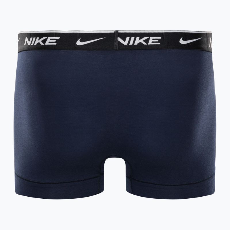 Boxeri pentru bărbați Nike Everyday Cotton Stretch Trunk 2Pk IEV obsidian/game royal 6