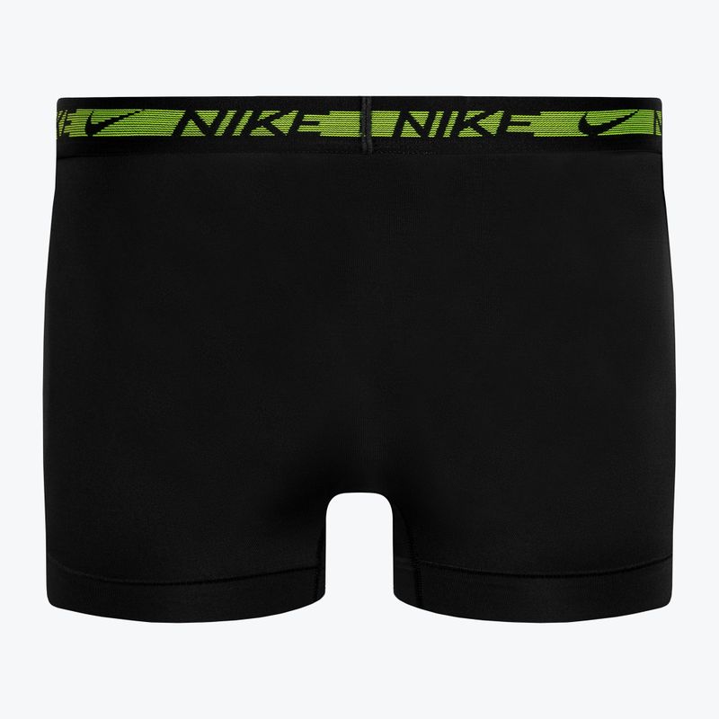 Boxeri pentru bărbați Nike Dri-FIT Ultra Stretch Micro Trunk 3 pary black/volt/blue/red 3