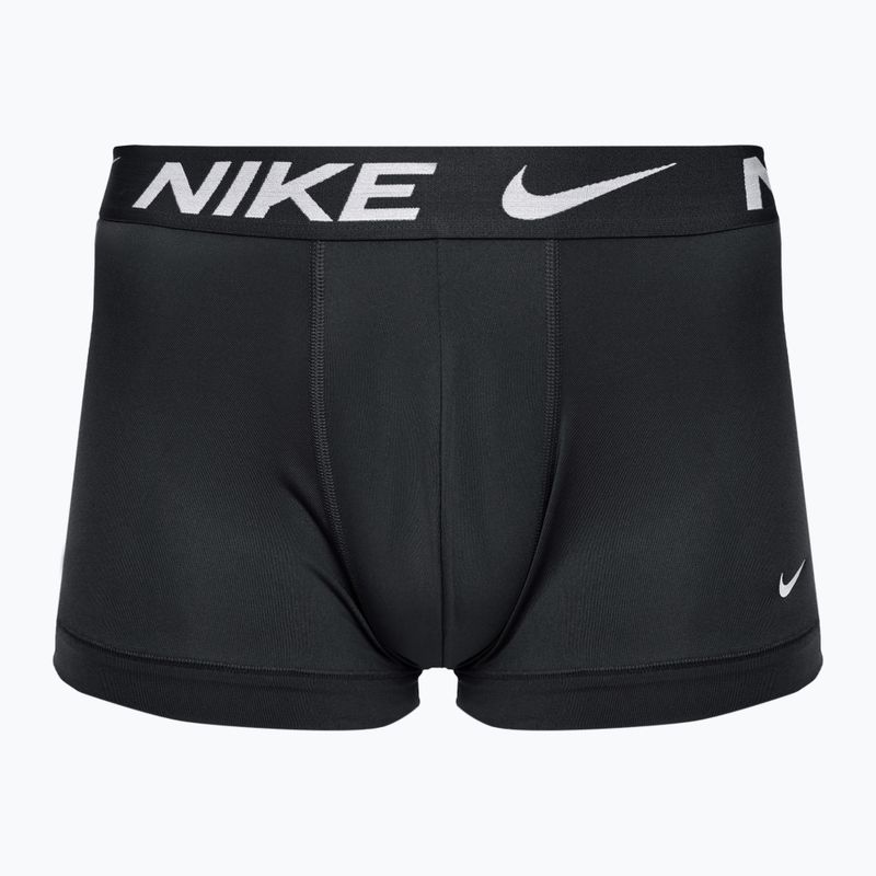 Boxeri pentru bărbați Nike Dri-Fit Essential 3 perechi  nike logo print/cool grey/black 2