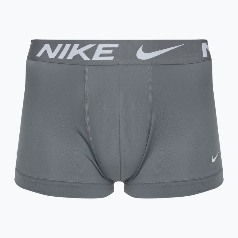 Boxeri pentru bărbați Nike Dri-Fit Essential 3 perechi  nike logo print/cool grey/black 3