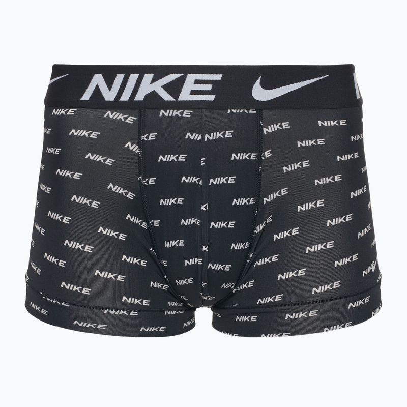 Boxeri pentru bărbați Nike Dri-Fit Essential 3 perechi  nike logo print/cool grey/black 4