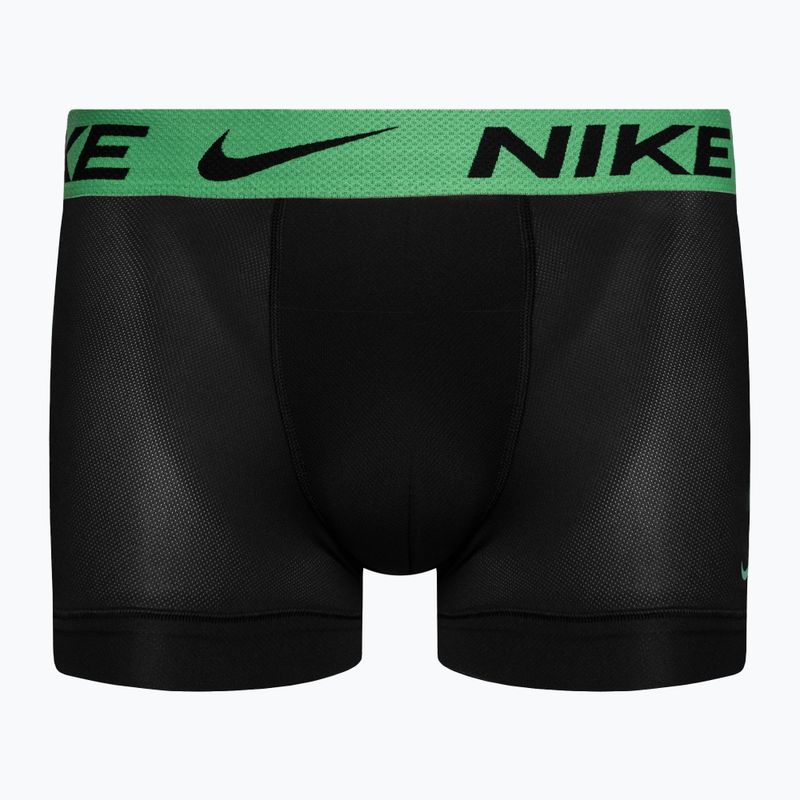 Boxeri pentru bărbați Nike Dri-FIT Cotton Trunk 3 pary fuxia/yellow/turquoise 3