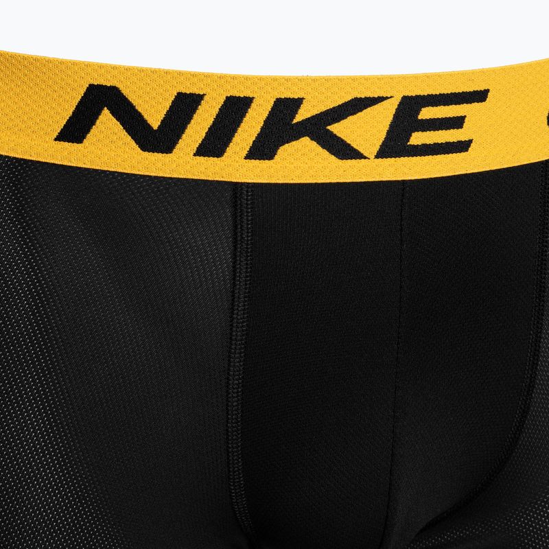 Boxeri pentru bărbați Nike Dri-FIT Cotton Trunk 3 pary fuxia/yellow/turquoise 6