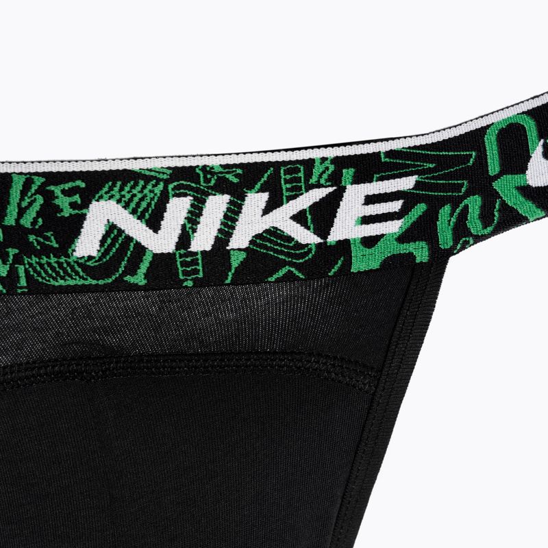 Slipuri pentru bărbați Nike Dri-FIT Everyday Cotton Stretch Jock Strap 3 pary black/red/aquarius blue/stadium green 3