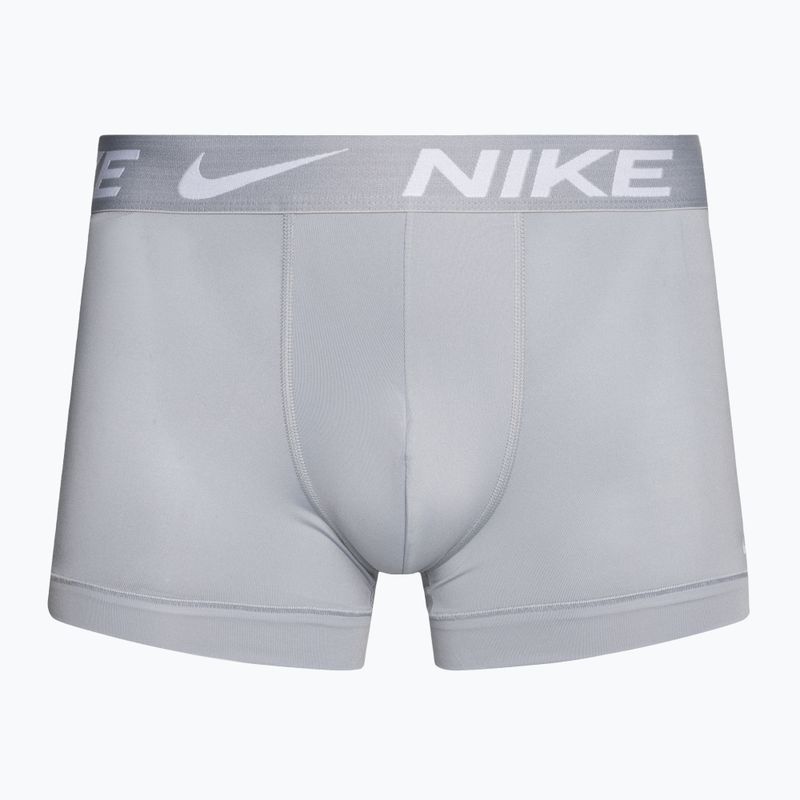 Boxeri pentru bărbați Nike Dri-Fit Essential Micro Trunk 3 pary grey/light/orange 2