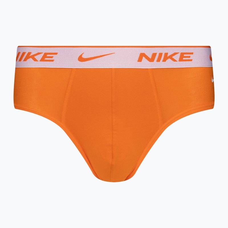 Slipuri pentru bărbați Nike Everyday Cotton Stretch Brief 3 pary blue/red/orange 2