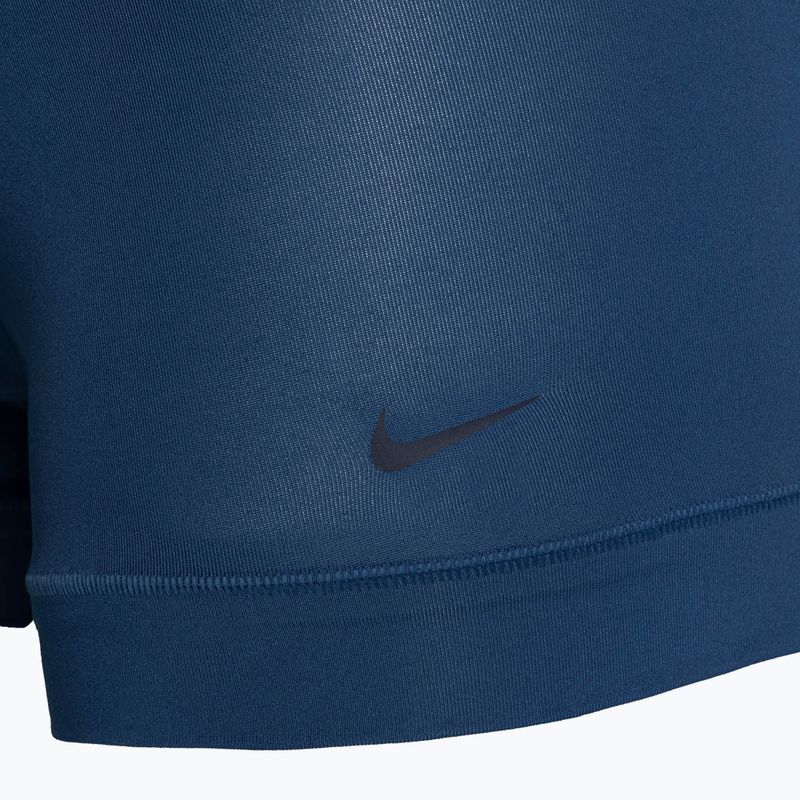 Boxeri pentru bărbați Nike Dri-Fit Essential Micro Trunk 3 pary blue/red/white 7