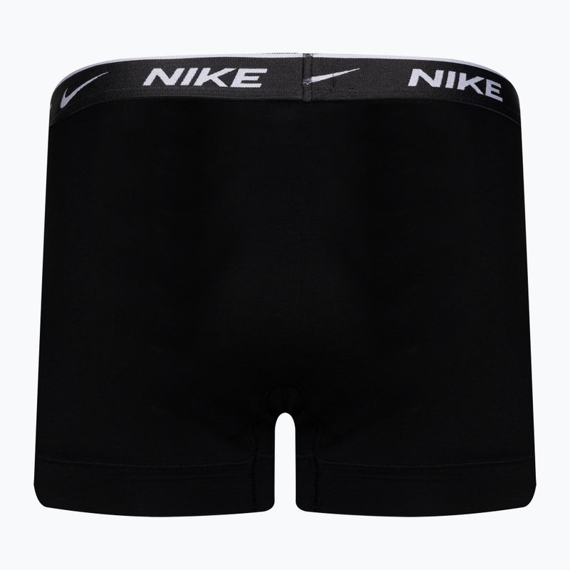 Boxeri pentru bărbați Nike Everyday Cotton Stretch Trunk 3 pary black/violet/orange 5