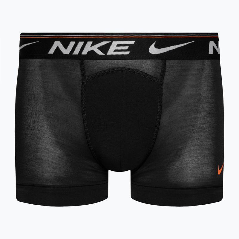 Boxeri pentru bărbați Nike Dri-FIT Ultra Comfort Trunk 3 pary turquoise/black/orange 4