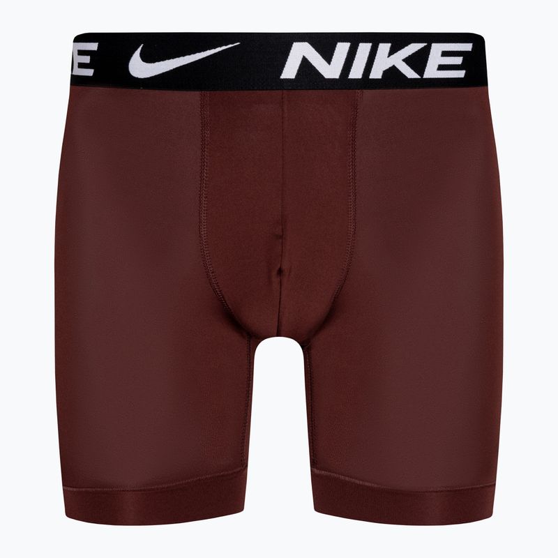 Boxeri pentru bărbați Nike Dri-Fit Essential Micro Boxer Brief 3 pary grey/court blue/dark red 2