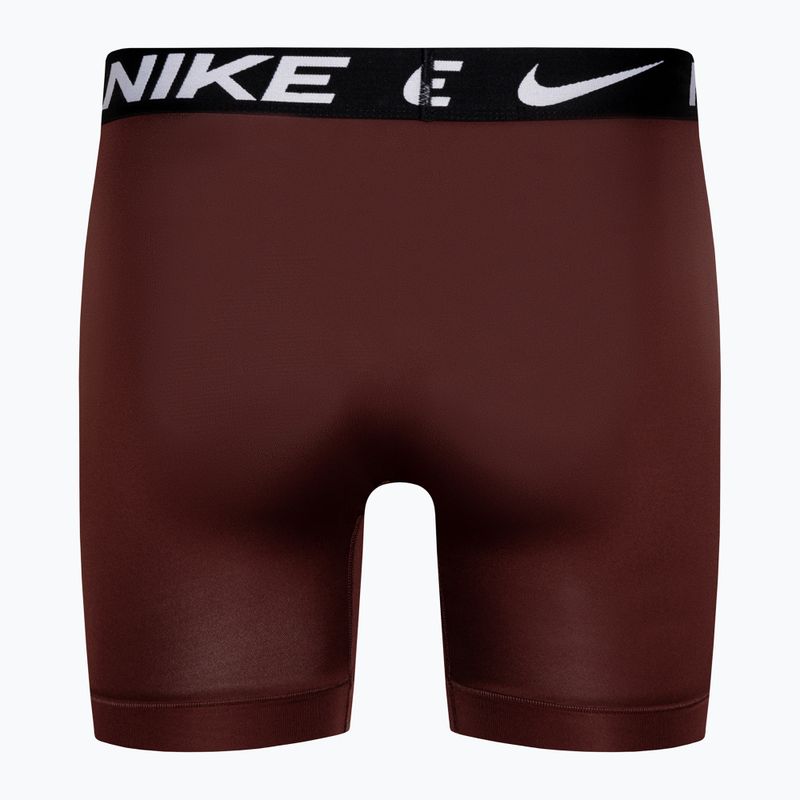 Boxeri pentru bărbați Nike Dri-Fit Essential Micro Boxer Brief 3 pary grey/court blue/dark red 3