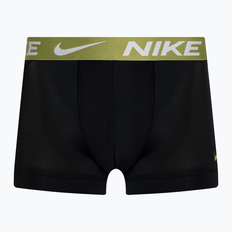 Boxeri pentru bărbați Nike Dri-Fit Essential Micro Trunk 3 pary black/star blue/pear/anthracite 3