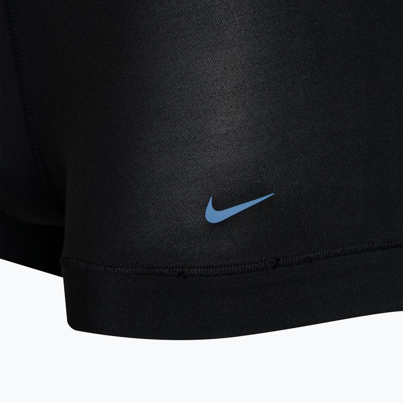 Boxeri pentru bărbați Nike Dri-Fit Essential Micro Trunk 3 pary black/star blue/pear/anthracite 6