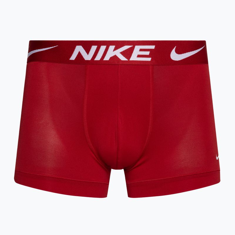 Boxeri pentru bărbați Nike Dri-Fit Essential Micro Trunk 3 pary black/red/blue 2