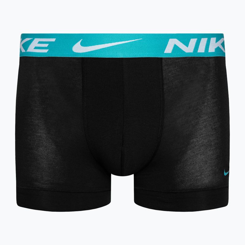 Boxeri pentru bărbați Nike Dri-Fit Essential Micro Trunk 3 pary blue/navy/yellow 2