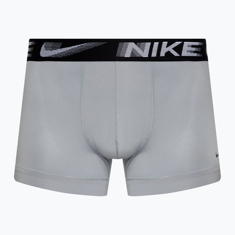 Boxeri pentru bărbați Nike Dri-Fit Essential Micro Trunk 3 pary violet/wolf grey/black 3