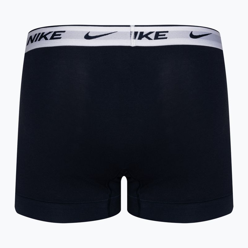 Boxeri pentru bărbați Nike Everyday Cotton Stretch Trunk 3 pary blue/orange/red 5