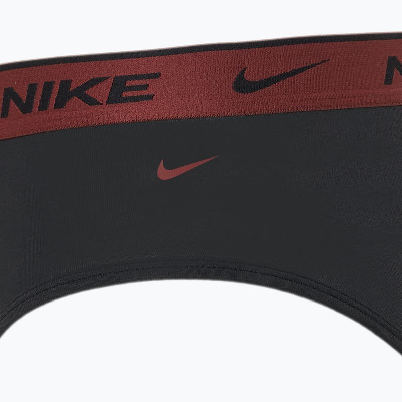 Slip pentru bărbați Nike Everyday Cotton Stretch Brief 3 pary cyber black/heather grey/dark pony 4