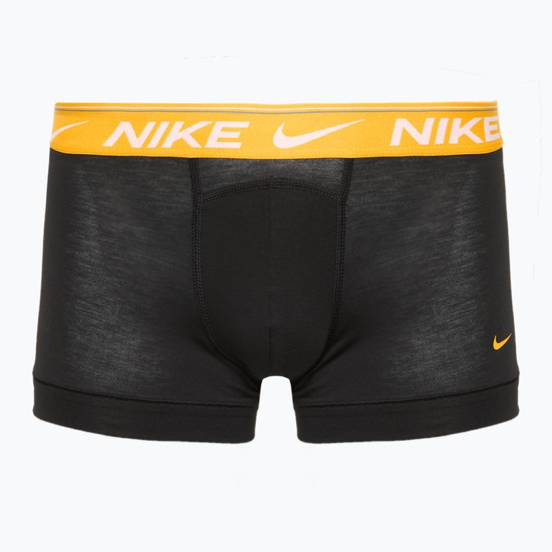 Boxeri pentru bărbați Nike Dri-FIT Ultra Comfort Trunk 3 pary black gold/storm/black 2