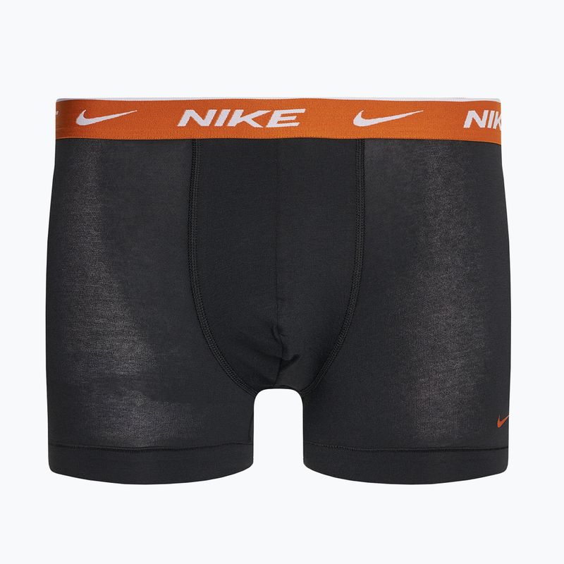 Boxeri pentru bărbați Nike Everyday Cotton Stretch Trunk 3 perechi  black/armory navy/black 6