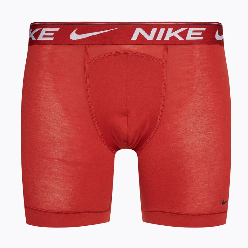 Boxeri pentru bărbați Nike Dri-FIT Ultra Comfort 3 pary monarch/dragon red/armony navy 5