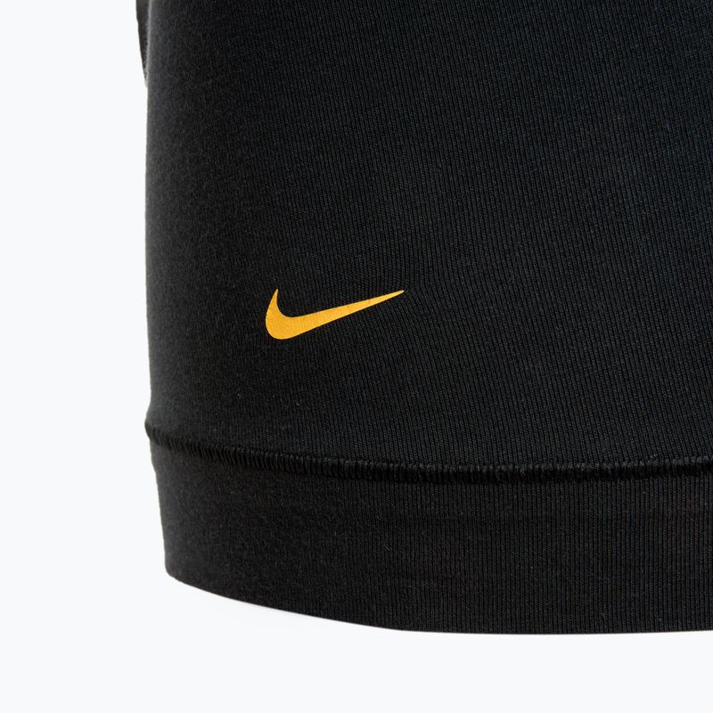 Boxeri pentru bărbați Nike Everyday Cotton Stretch Trunk 3 perechi  black/gold/hyper crimson 6