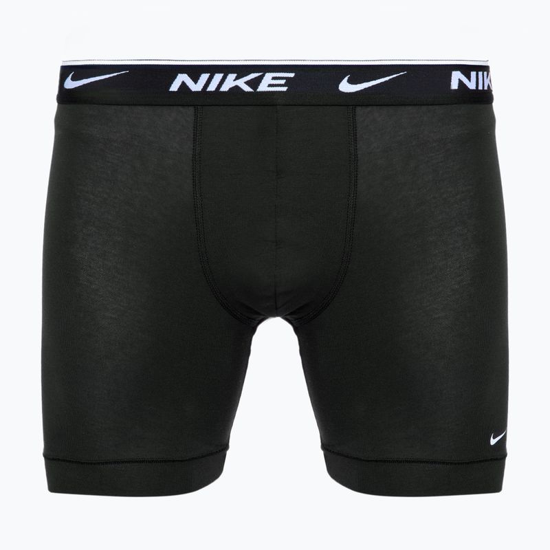 Boxeri pentru bărbați Nike Everyday Cotton Stretch 3 pary black/gold/black 2