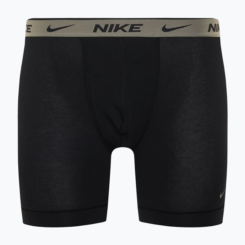 Boxeri pentru bărbați Nike Everyday Cotton Stretch 3 pary cyber black/heather grey/dark pony 6