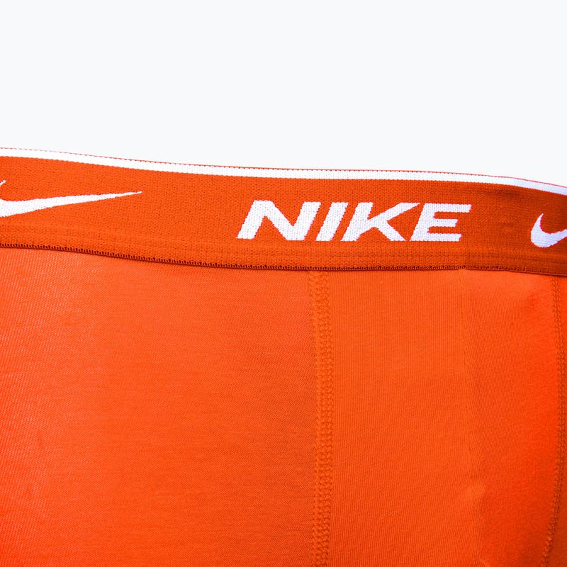 Boxeri pentru bărbați Nike Everyday Cotton Stretch Trunk 3 perechi  team orange/uni red/black 6