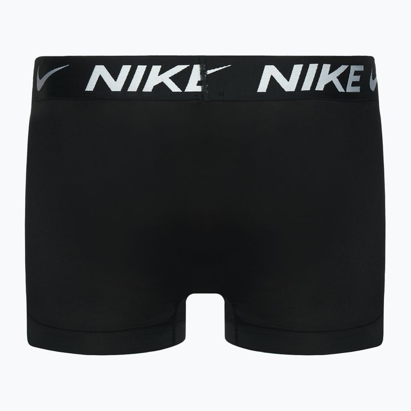 Boxeri pentru bărbați Nike Dri-Fit Essential 3 pary swoosh life print/uni red/black